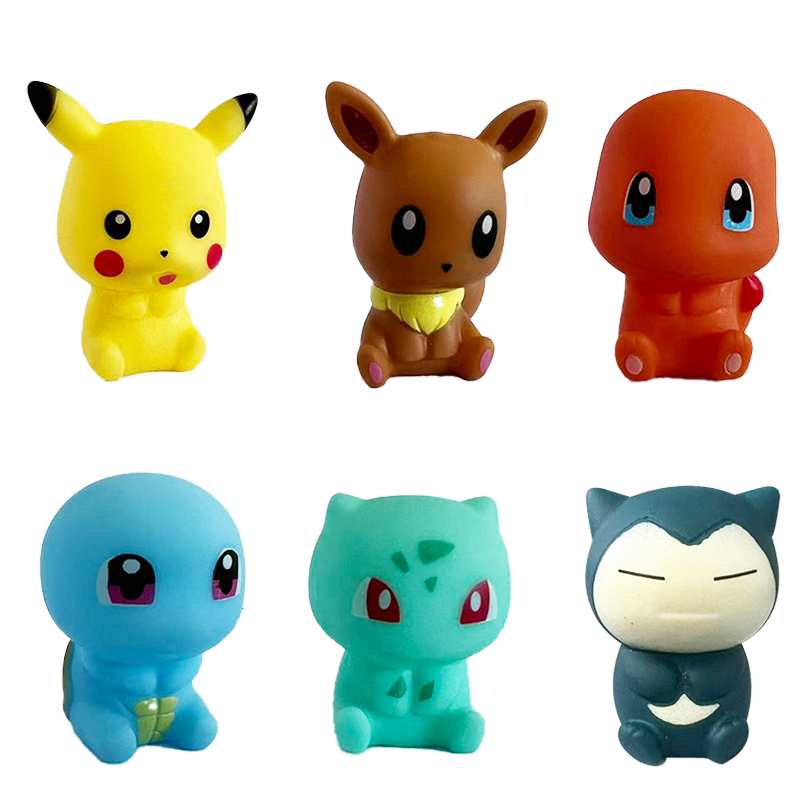 6 ชิ้นโปเกมอนของเล่นอาบน้ำปิกา - Baby Products In Japan บทวิจารณ์และราคา