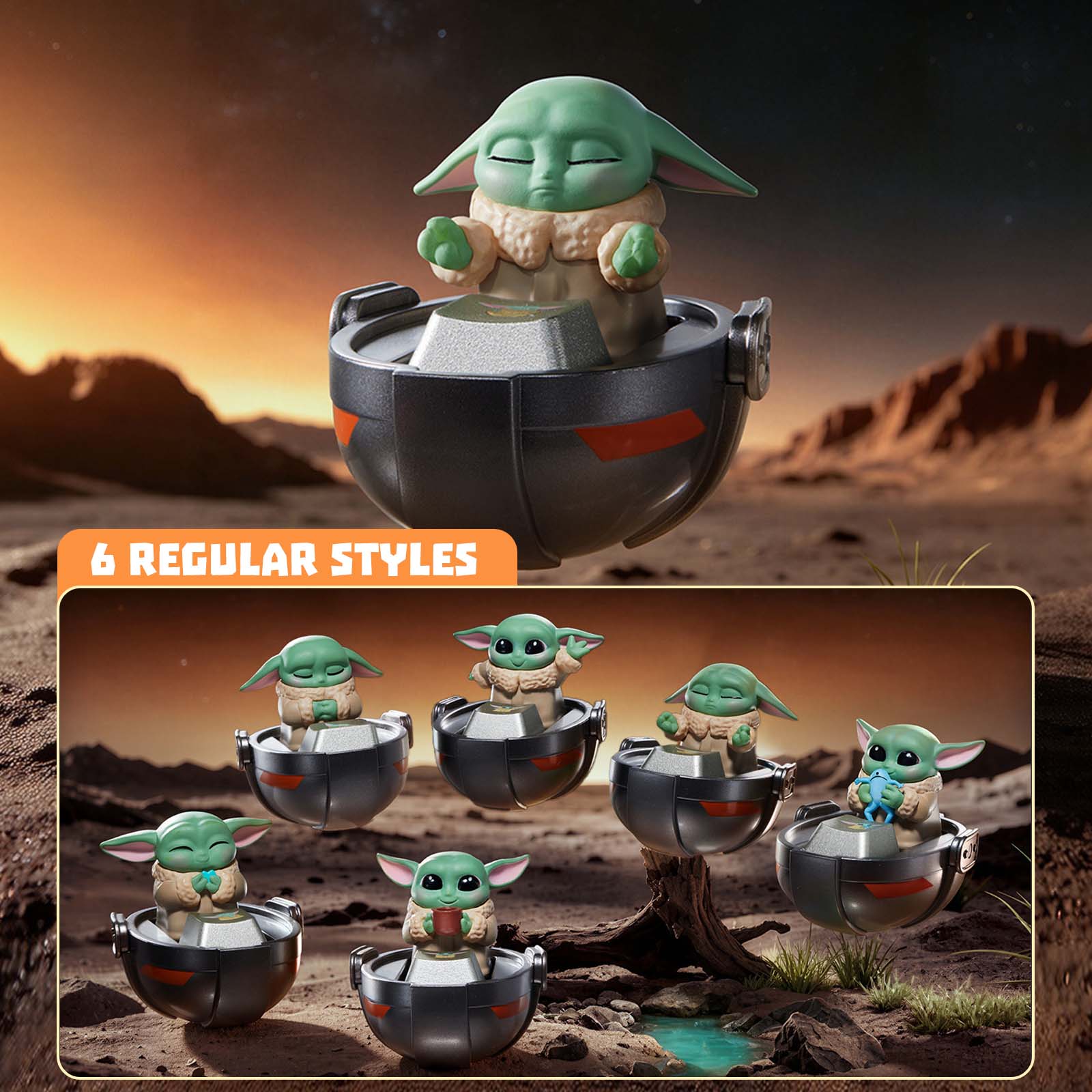 คีย์แคป Star Wars Grogu แบบสุ่ - Baby Products Miniso บทวิจารณ์และราคา