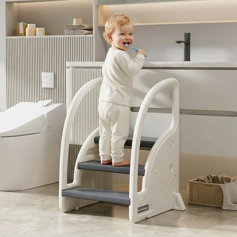 ‌ เก้าอี้เด็กปรับระดับได้ - ที - Toddler Learning Tower บทวิจารณ์และราคา
