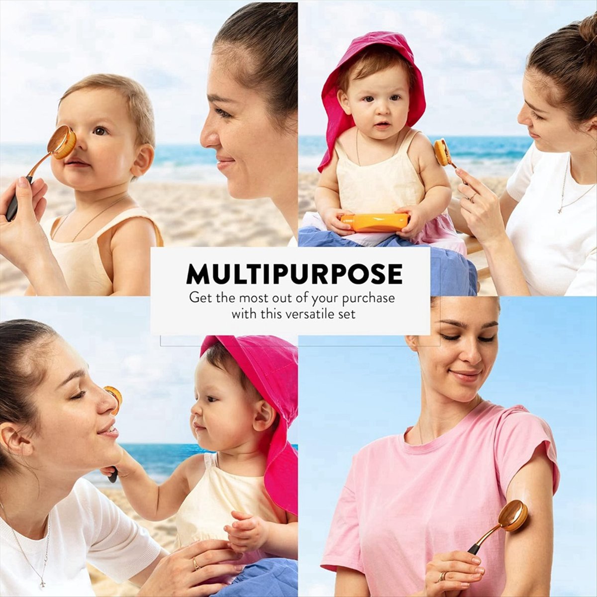 ชุดแปรงทาครีมกันแดด AA83 - แปร - Baby Sunscreen Lotion บทวิจารณ์และราคา