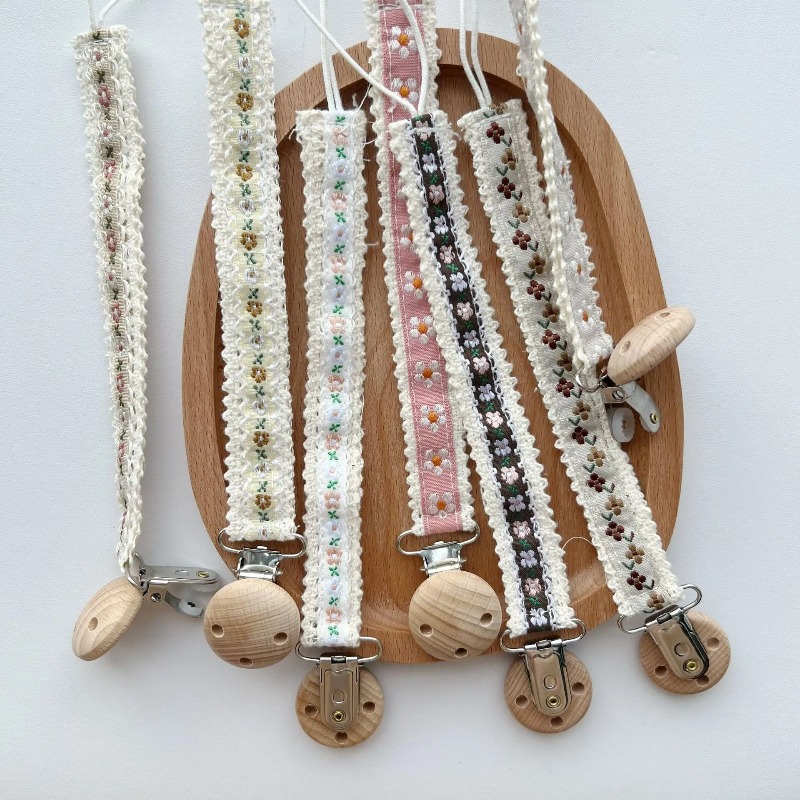 สายคล้องจุกนมหลอกแบบลูกไม้สำหร - Baby Products To Gift บทวิจารณ์และราคา